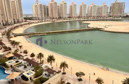 Apartment - 1 Bedroom - 2 Bathrooms for rent in Viva East - Viva Bahriyah - The Pearl Island - Doha