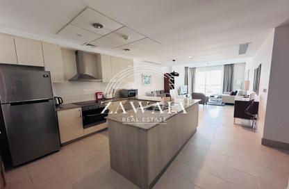 Apartment - 2 Bedrooms - 2 Bathrooms for rent in Viva West - Viva Bahriyah - The Pearl Island - Doha