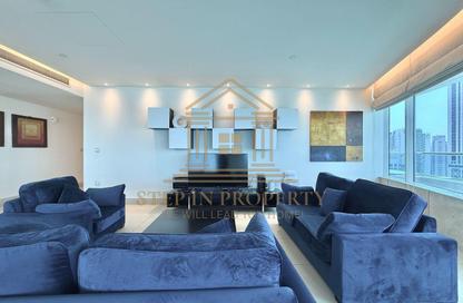 Apartment - 3 Bedrooms - 5 Bathrooms for rent in West Bay Tower - West Bay - West Bay - Doha