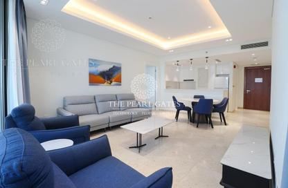 Apartment - 2 Bedrooms - 2 Bathrooms for rent in Lusail Residence - Marina District - Lusail