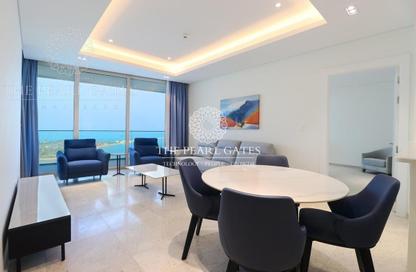 Apartment - 2 Bedrooms - 2 Bathrooms for rent in Lusail Residence - Marina District - Lusail