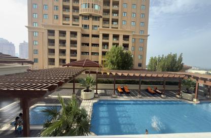 Apartment - 1 Bedroom - 2 Bathrooms for rent in West Porto Drive - Porto Arabia - The Pearl Island - Doha