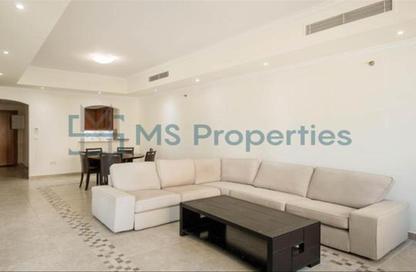 Apartment - 2 Bedrooms - 3 Bathrooms for rent in East Porto Drive - Porto Arabia - The Pearl Island - Doha