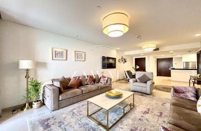 Apartment - 1 Bedroom - 2 Bathrooms for rent in Viva West - Viva Bahriyah - The Pearl Island - Doha