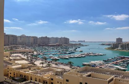 Apartment - 1 Bedroom - 2 Bathrooms for rent in East Porto Drive - Porto Arabia - The Pearl Island - Doha