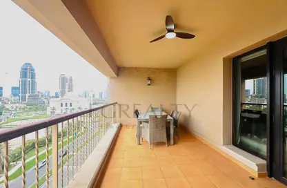 شقة - 2 غرف نوم - 3 حمامات للايجار في طريق بورتو الشرقي - بورتو أرابيا - جزيرة اللؤلؤة - الدوحة