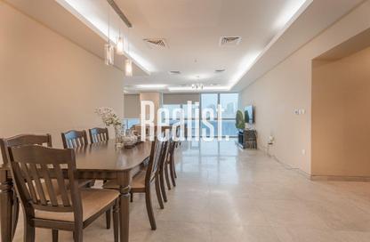 Apartment - 3 Bedrooms - 5 Bathrooms for rent in Zig Zag Towers - West Bay - Doha