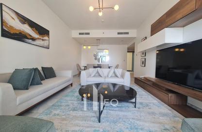 Apartment - 2 Bedrooms - 4 Bathrooms for rent in Lusail Marina Heights - Marina District - Lusail