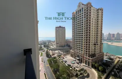 شقة - غرفة نوم - 2 حمامات للايجار في حدائق فلورستا - حدائق فلورستا - جزيرة اللؤلؤة - الدوحة