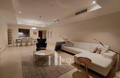 Apartment - 1 Bedroom - 2 Bathrooms for rent in East Porto Drive - Porto Arabia - The Pearl Island - Doha