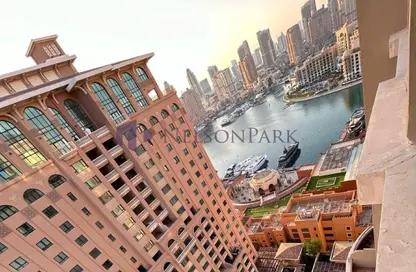 Apartment - 1 Bedroom - 2 Bathrooms for rent in East Porto Drive - Porto Arabia - The Pearl Island - Doha