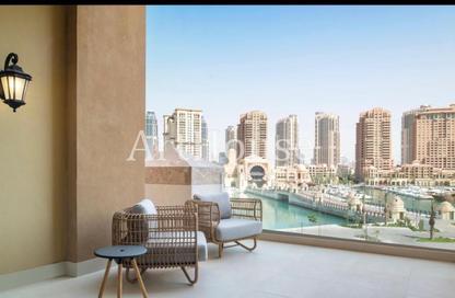 Apartment - 2 - 3 for rent in Marsa Arabia - The Pearl Island - Doha
