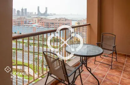 Apartment - 1 Bedroom - 2 Bathrooms for sale in East Porto Drive - Porto Arabia - The Pearl Island - Doha