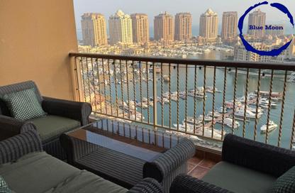 Apartment - 2 - 3 for rent in East Porto Drive - Porto Arabia - The Pearl Island - Doha
