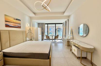 Apartment - 1 - 2 for rent in Lusail Marina Heights - Marina District - Lusail