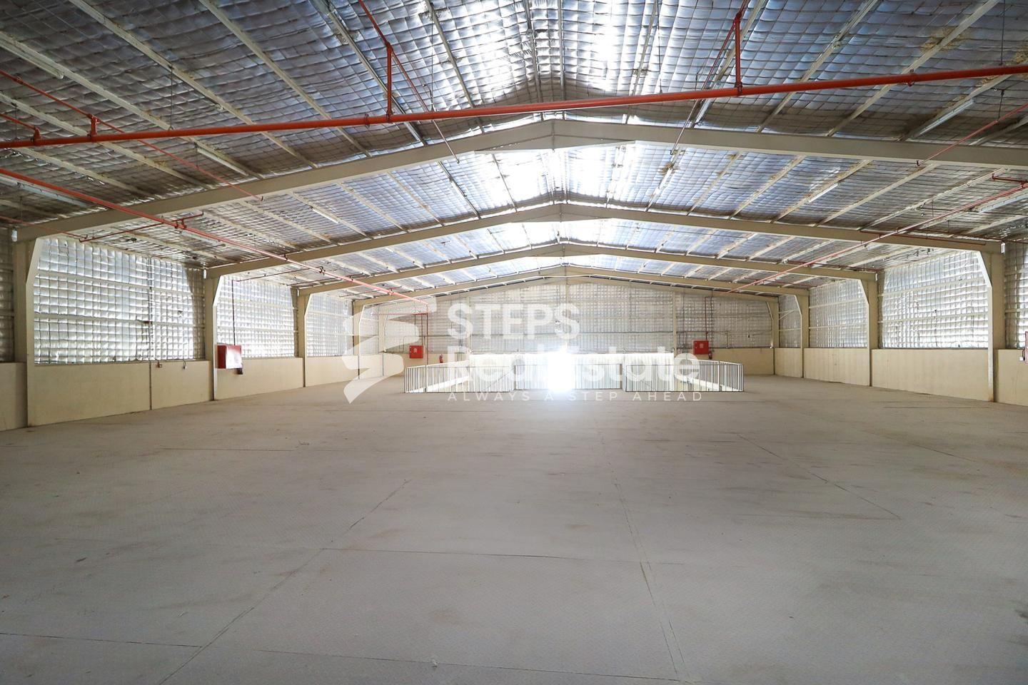 Spacious Warehouse for Rent in Industrial Area