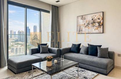 Apartment - 1 - 2 for rent in Lusail Marina Heights - Marina District - Lusail