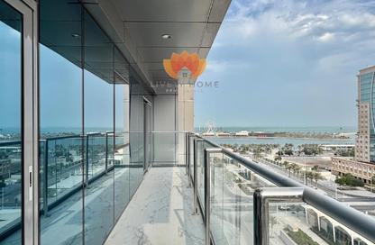Apartment - 2 Bedrooms - 3 Bathrooms for rent in Lusail Marina Heights - Marina District - Lusail