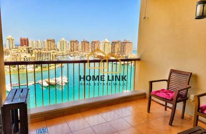 Apartment - 2 Bedrooms - 3 Bathrooms for sale in East Porto Drive - Porto Arabia - The Pearl Island - Doha