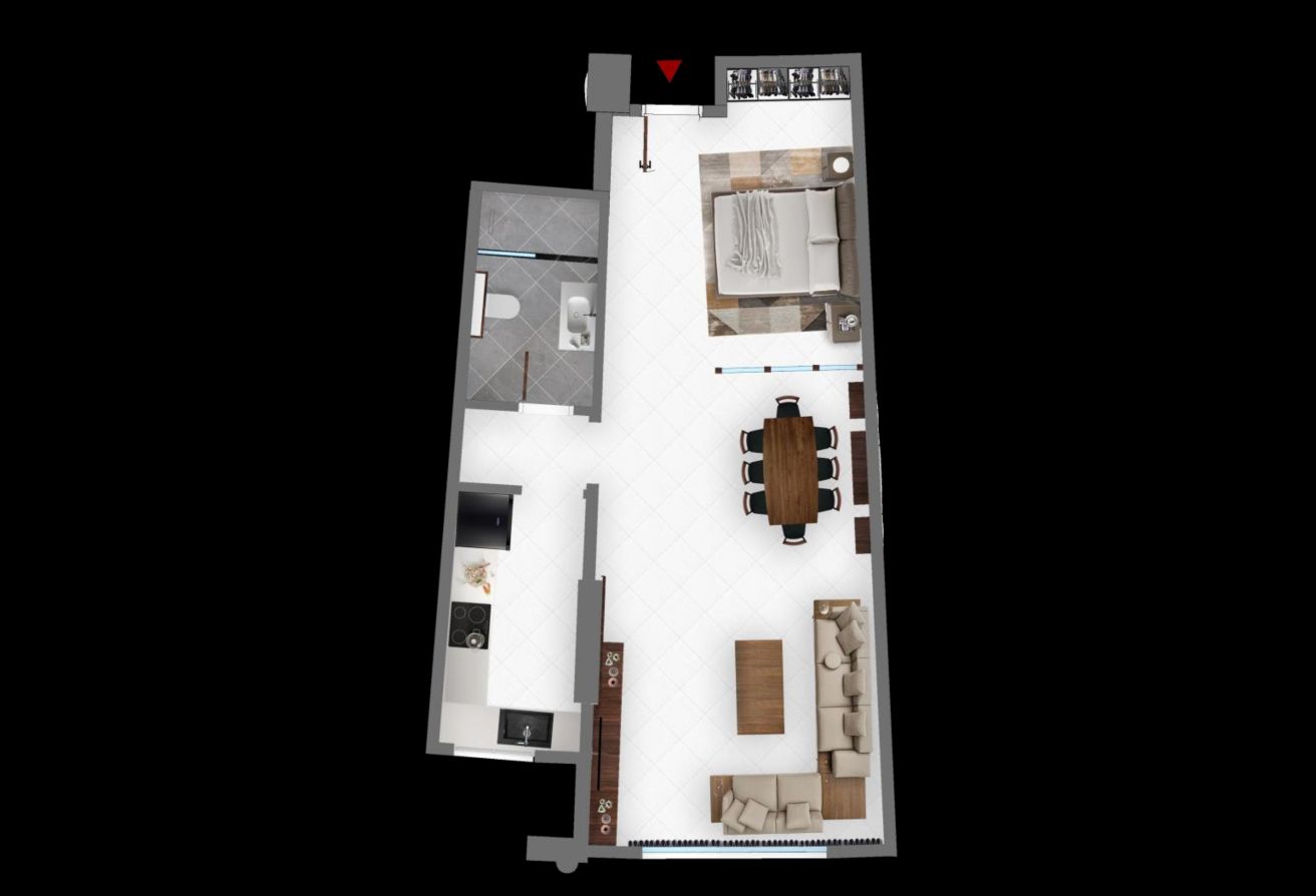 3BHK Full Sea View | Lease to Own | QAR 20,000 / M thumbnail 18