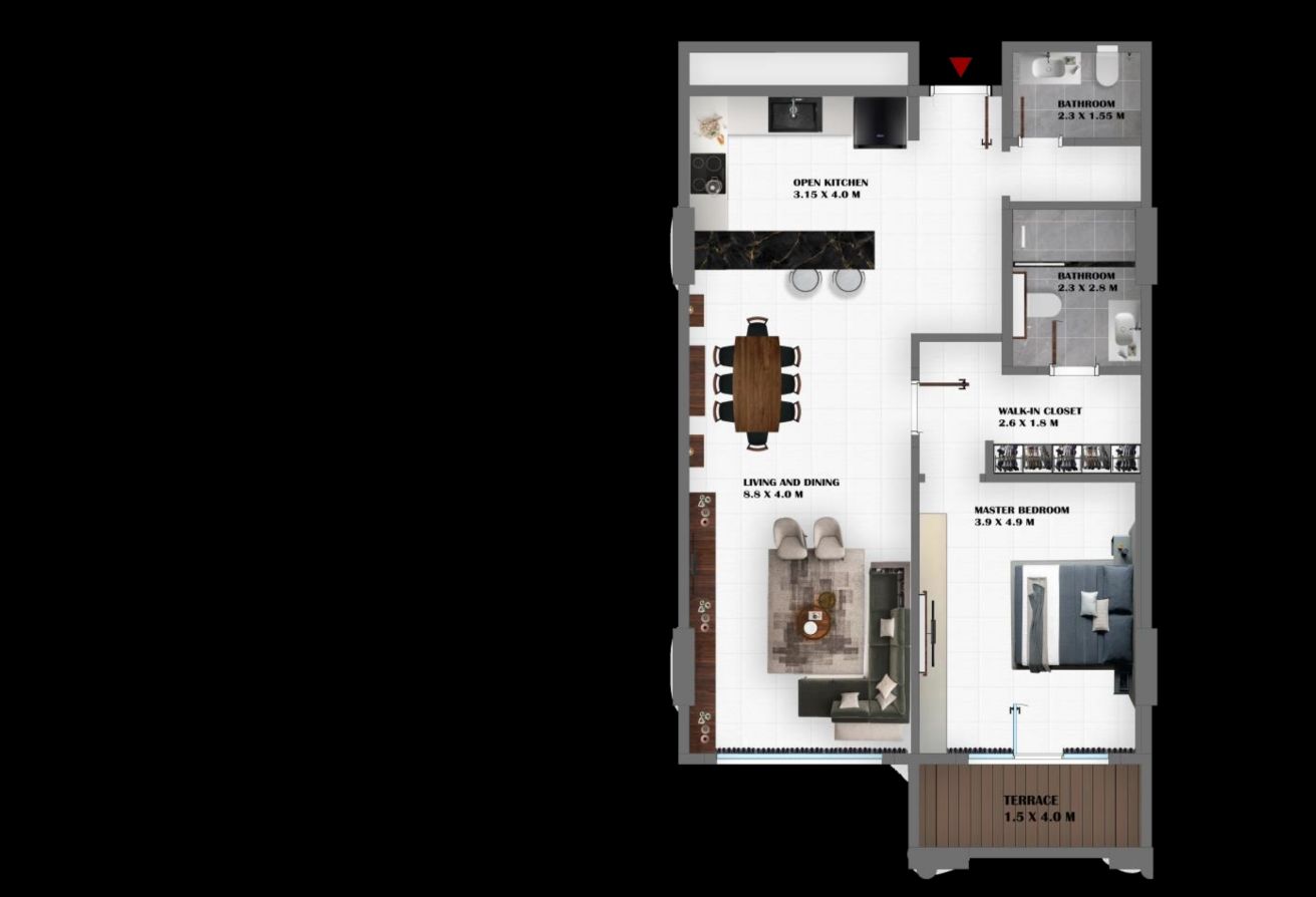 3BHK Full Sea View | Lease to Own | QAR 20,000 / M thumbnail 17