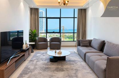 Apartment - 2 - 3 for rent in Marina Tower 21 - Marina District - Lusail