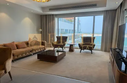Apartment - 1 Bedroom - 2 Bathrooms for rent in Lusail Marina Heights - Marina District - Lusail