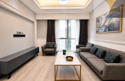 Apartment - 1 Bedroom - 2 Bathrooms for rent in Bin Al Sheikh Towers - Al Mirqab Al Jadeed - Doha