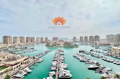 Apartment - 2 Bedrooms - 3 Bathrooms for rent in Porto Arabia Townhouses - Porto Arabia - The Pearl Island - Doha