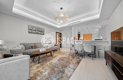 Apartment - 1 - 2 for rent in Crystal Residence - Gewan Island - The Pearl Island - Doha