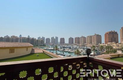 Apartment - 2 Bedrooms - 3 Bathrooms for rent in Porto Arabia Townhouses - Porto Arabia - The Pearl Island - Doha