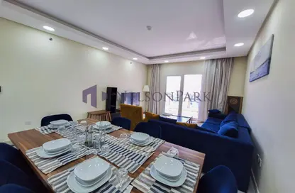 Apartment - 2 Bedrooms - 4 Bathrooms for rent in Rivan Building - Al Erkyah City - Lusail