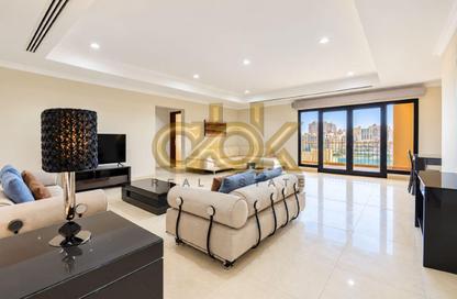 Apartment - 2 - 3 for rent in East Porto Drive - Porto Arabia - The Pearl Island - Doha