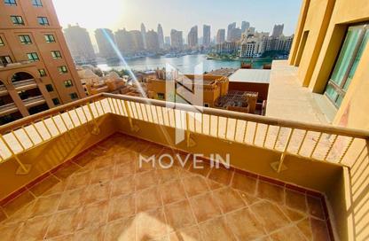 Apartment - 1 Bedroom - 2 Bathrooms for rent in East Porto Drive - Porto Arabia - The Pearl Island - Doha