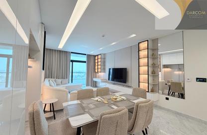 Apartment - 2 Bedrooms - 3 Bathrooms for rent in Lusail Marina Heights - Marina District - Lusail Apartment - 2 Bedrooms - 3 Bathrooms for rent in Lusail Marina Heights - Marina District - Lusail