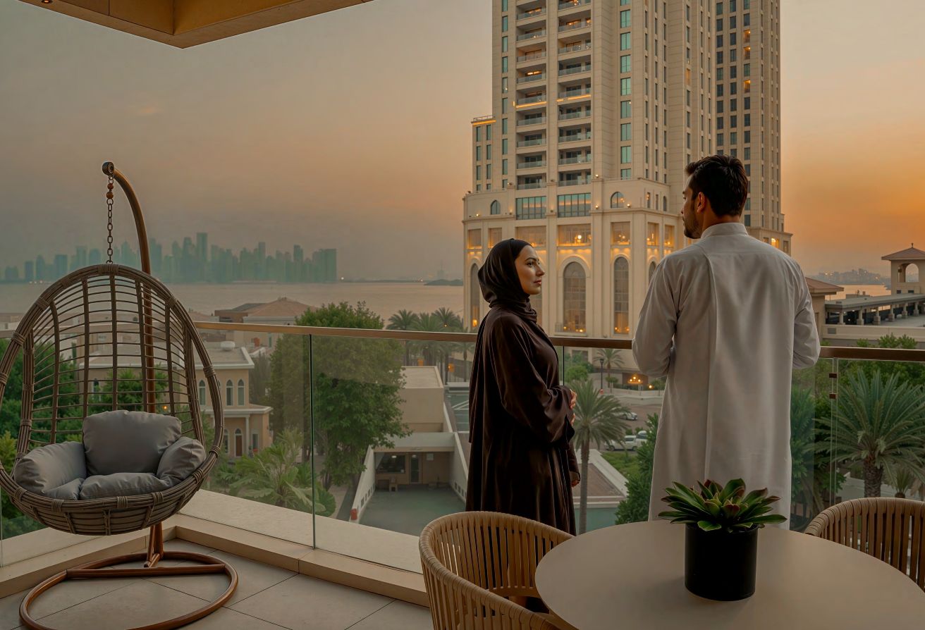 Luxury Redefined Sea View Apartment in Pearl thumbnail 3