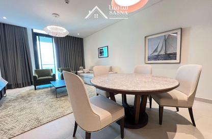 Apartment - 1 - 2 for rent in Lusail Marina Heights - Marina District - Lusail