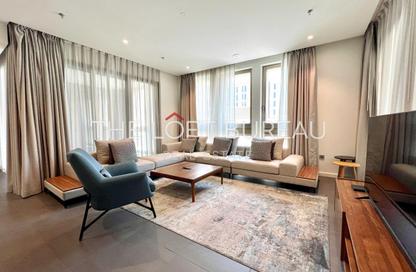 Apartment - 3 Bedrooms - 4 Bathrooms for rent in Wadi 2 - Wadi - Msheireb Downtown Doha - Doha