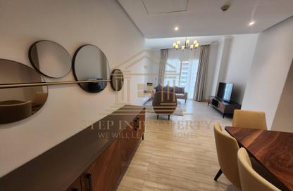 Apartment - 2 Bedrooms - 3 Bathrooms for rent in Lusail Marina Heights - Marina District - Lusail