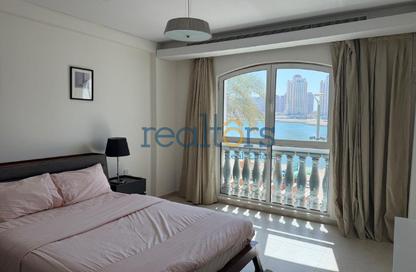 Apartment - 1 Bedroom - 2 Bathrooms for rent in Viva East - Viva Bahriyah - The Pearl Island - Doha