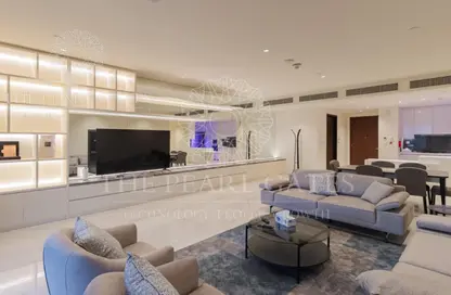 Apartment - 2 Bedrooms - 4 Bathrooms for rent in Seef Lusail Tower 1 - Seef Lusail - Lusail City - Lusail Apartment - 2 Bedrooms - 4 Bathrooms for rent in Seef Lusail Tower 1 - Seef Lusail - Lusail City - Lusail