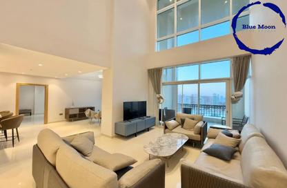 Penthouse - 3 Bedrooms - 4 Bathrooms for rent in Viva West - Viva Bahriyah - The Pearl Island - Doha Penthouse - 3 Bedrooms - 4 Bathrooms for rent in Viva West - Viva Bahriyah - The Pearl Island - Doha