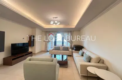 Apartment - 1 Bedroom - 2 Bathrooms for rent in East Porto Drive - Porto Arabia - The Pearl Island - Doha