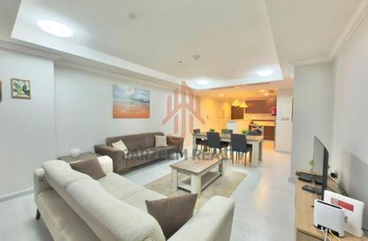 Apartment - 1 Bedroom - 1 Bathroom for rent in West Porto Drive - Porto Arabia - The Pearl Island - Doha Apartment - 1 Bedroom - 1 Bathroom for rent in West Porto Drive - Porto Arabia - The Pearl Island - Doha