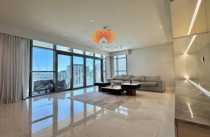 Apartment - 1 Bedroom - 2 Bathrooms for rent in Seef Lusail Tower 1 - Seef Lusail - Lusail City - Lusail Apartment - 1 Bedroom - 2 Bathrooms for rent in Seef Lusail Tower 1 - Seef Lusail - Lusail City - Lusail