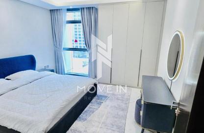 Apartment - 1 Bedroom - 1 Bathroom for rent in Lusail Marina Heights - Marina District - Lusail