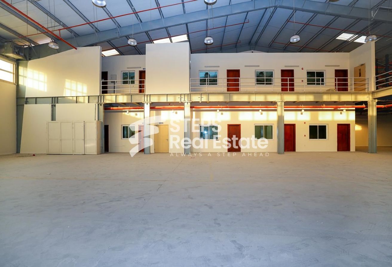 Spacious Warehouse for Rent in Industrial Area