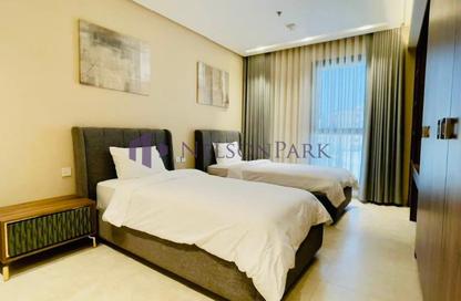 Apartment - 2 Bedrooms - 3 Bathrooms for rent in Fox Hills A13 - Fox Hills - Lusail