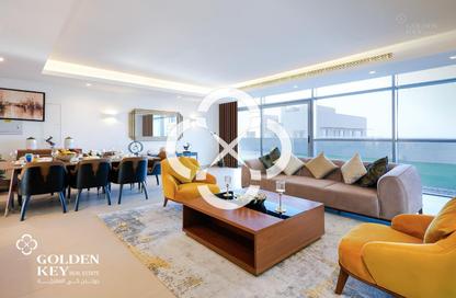 Apartment - 3 Bedrooms - 4 Bathrooms for rent in Lusail Marina Heights - Marina District - Lusail