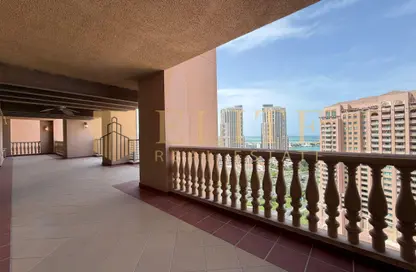 Apartment - 3 Bedrooms - 6 Bathrooms for rent in East Porto Drive - Porto Arabia - The Pearl Island - Doha